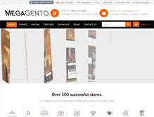 Tablet Screenshot of megagento.com